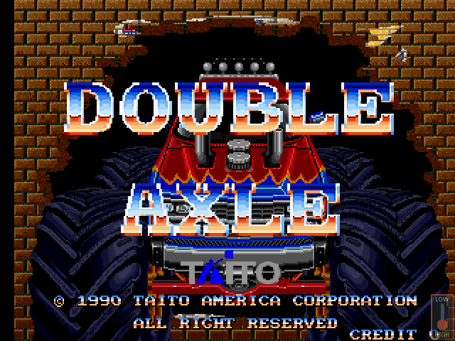 Double Axle (US) Title Screen